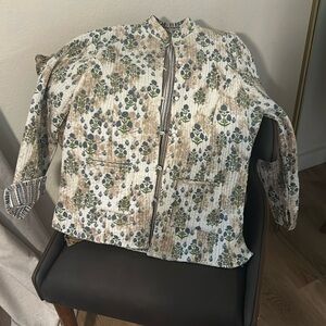 Reversible quilted jacket